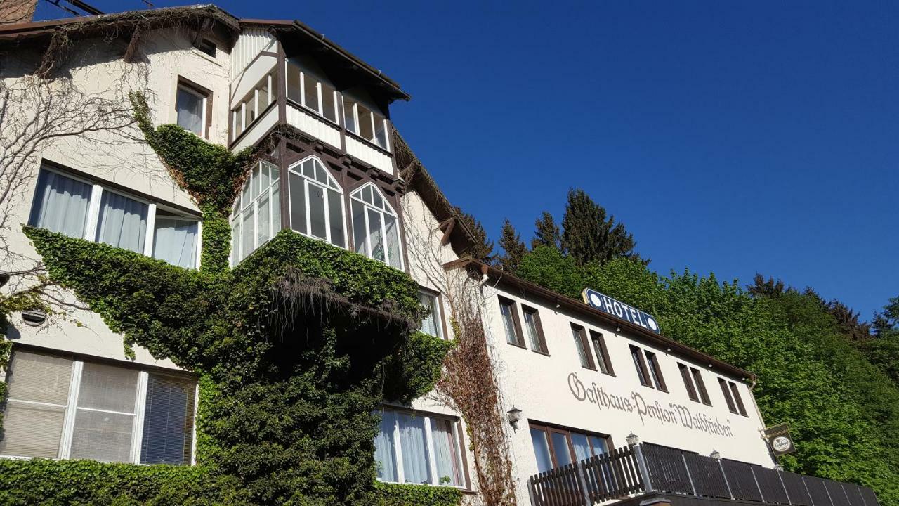 Pension Waldfrieden Wolkenstein Exterior photo